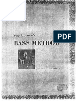 Jazz - Ray Brown Bass Method - Text