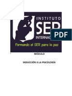 Módulo de Psicología Instituto Ser Internacional