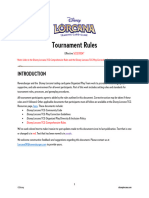 Disney Lorcana Tournament Rules 052224update