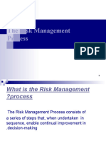 Risk Management Process 1st Year ISBM