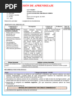 Sesion 10 MAT - CYT Y ER