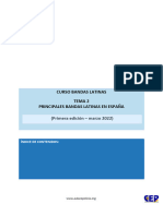 Tema 2 - Principales Bandas Latinas en España