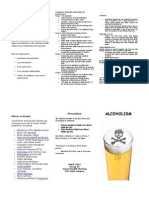 Alcohol Brochure