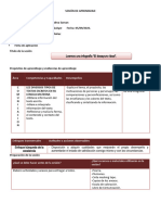 SESIÓN DE APRENDIZAJE Leemos Una Infografía "El Desayuno Ideal".