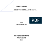 Modul Ajar Sejarah - Modul I Kolonialisme Dan Imperialisme Eropa Fase F Kelas XI - Fase F