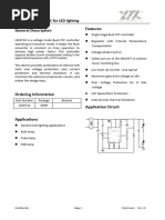 General Description Features: Single Stage Buck PFC For LED Lighting