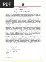 CH - 5 Market-Equilibrium