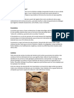 Eras Geologicas. Teoria