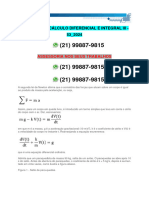 Mapa - Mat - Cálculo Diferencial E Integral Iii - 53 - 2024: Assessoria Nos Seus Trabalhos