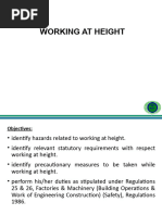 SWI Slide - Working at Height