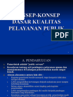 Slide AKT 301 07 02 2017 Konsep Pelayanan Publik