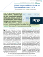 Rolling Bearing Fault Diagnosis Method Base On Periodic Sparse Attention and LSTM