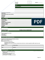 External Transfer Application Form English