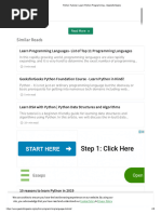 Learn Python