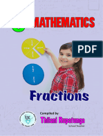 Grade 6 - Maths - Fractions