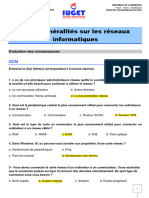 TD N°1 - L'adressage IP