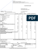 Bulletin de Salaire: 73 Rue Federico Garcia Lorca Owamba Omenga Jocol