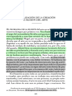 Socialización de La Creación o Muerte Del Arte.