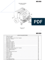 Spare Parts Catalogue Z562