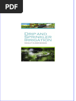 (PDF Download) Drip and Sprinkler Irrigation R. K. Biswas Fulll Chapter