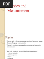 Physics and Measurements