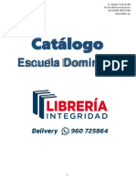 Catálogo Escuela Dominical