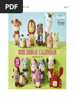 2021 Zodiac Calendar - Simply Crochet 104 2020