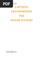 Earthing Transformers For Power Systems