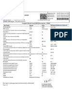 Patient ID Miss Swanandi Jadhav Patient Name Age Gender: Sample Collected at Ref. by Doctor