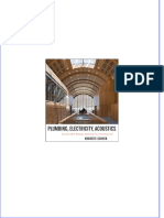 (PDF Download) Plumbing Electricity Acoustics Sustainable Design Methods For Architecture Fulll Chapter