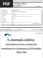 Projeto Elétrico Painel Compressores JGW Artefatos - Rev01