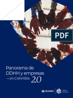 Panorama de Derechos Humanos y Empresas en Colombia 2.0