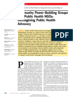 Simon Ortiz Et Al 2024 Community Power Building Groups and Public Health Ngos Reimagining Public Health Advocacy