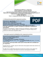 Guía - Unidad 9 y 10 - Fase 5 - Componente Práctico - Salidas de Campo