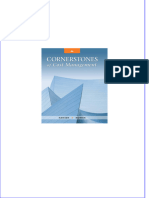 PDF Cornerstones of Cost Management 4th Edition by Don R. Hansen Download