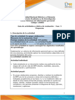 Guia de Actividades y Rúbrica de Evaluación - Fase 5 - Propuesta