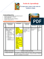 Sesión de Aprendizaje Del 06 de Agosto Edl 2024