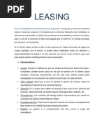 Leasing - Docx Word