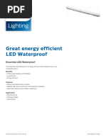 Localized Commercial Leaflet Essential LED Waterproof en AA