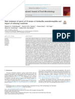 Khả Năng Chịu Nhiệt Của Bào Tử B.stearothermophilus