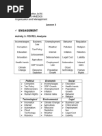 Organization and Management Lesson 2