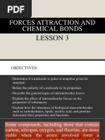 P6 Lesson 3 - Forces Attraction and Chemical Bonds