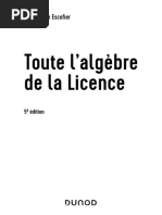 Toute Lalgèbre de La Licence (Jean-Pierre Escofier) (Z-Library)