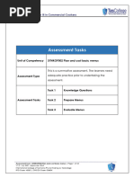 SITHKOP002 - V1.0 - Assessment 1 & 2 Completed