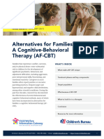 Alternatives For Families - A Cognitive-Behavioral Therapy (AF-CBT)