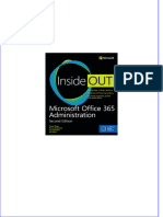 Full Download Microsoft Office 365 Administration Inside Out Second Edition PDF