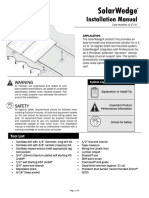 SOLARWEDGE - 6ft Install 2013