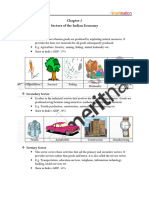 Sectors of The Indian Economy