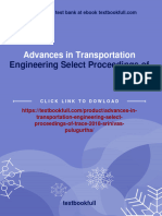 (FREE PDF Sample) Advances in Transportation Engineering Select Proceedings of TRACE 2018 Srinivas Pulugurtha Ebooks