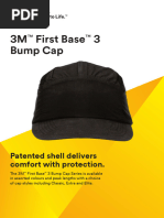 3M First Base 3 Bump Cap